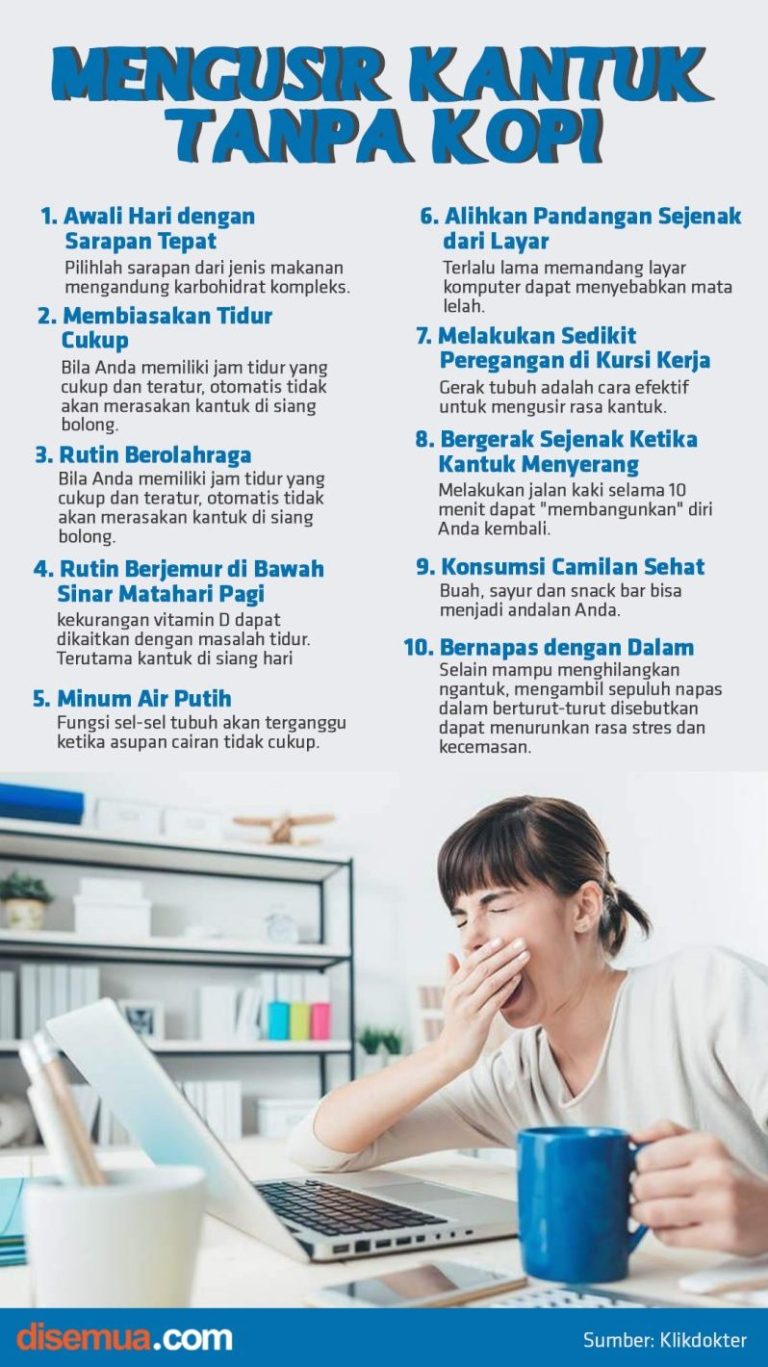 Bagaimana Cara Mengatasi Rasa Ngantuk Di Sore Hari