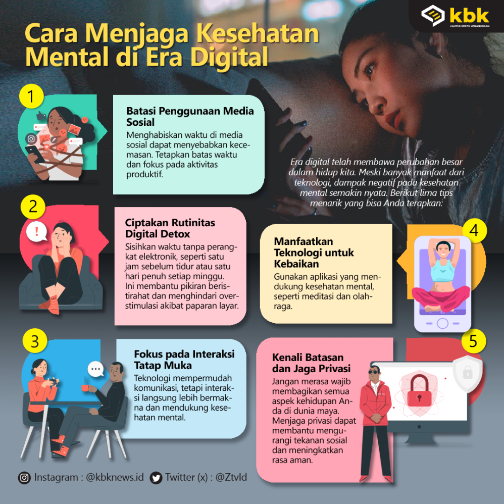 Bagaimana Cara Menjaga Kesehatan Mental Di Era Digital