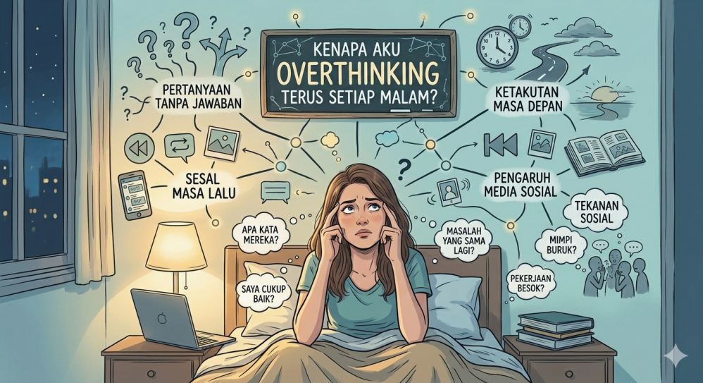 Kenapa Overthinking Bisa Membuat Tubuh Sakit