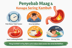 Kenapa Stres Bisa Memicu Maag Kambuh